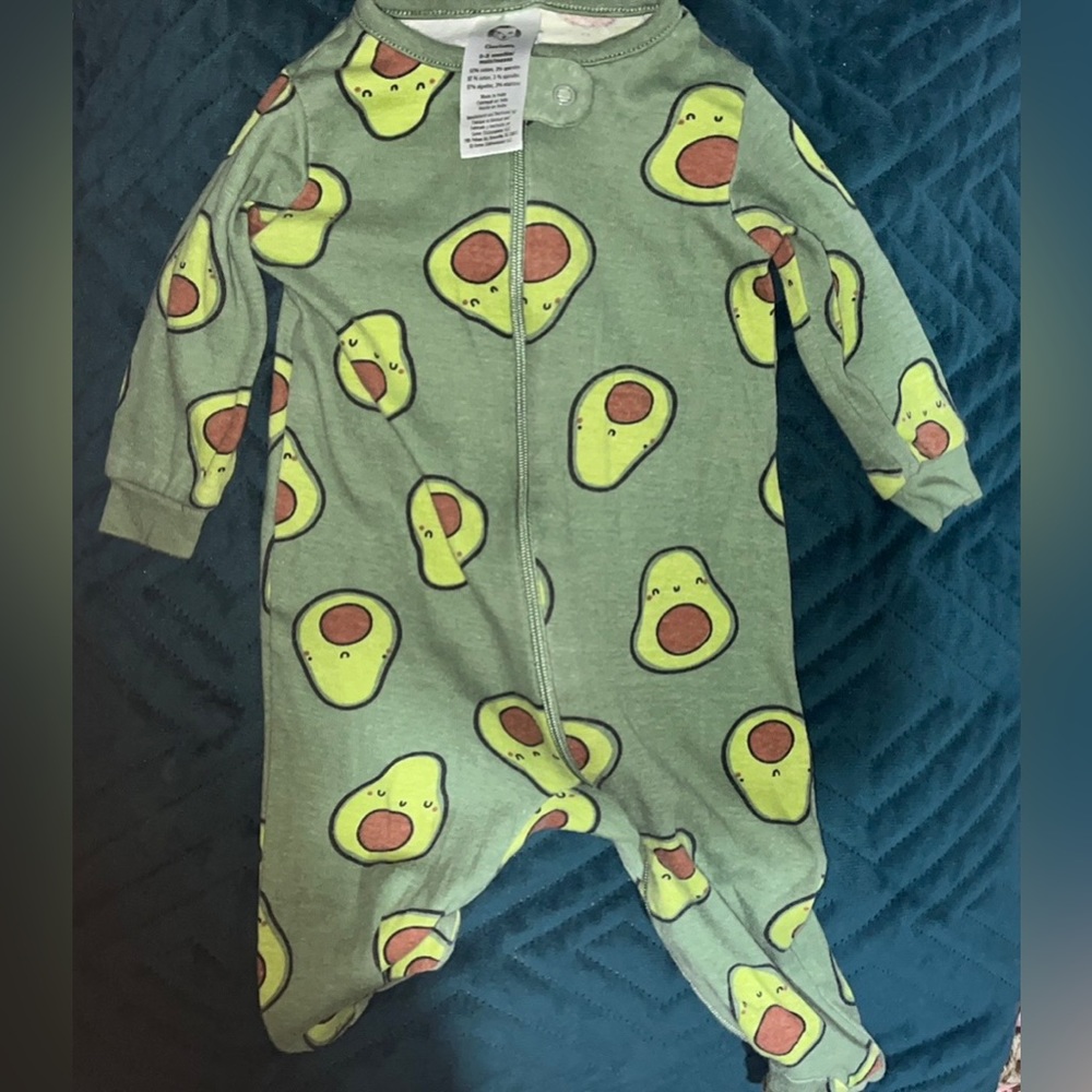 Baby footed pajamas 0-3 months